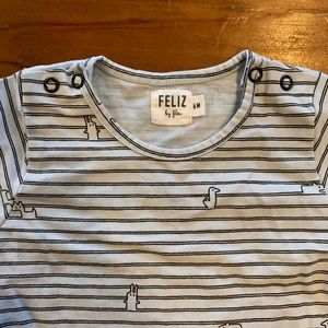 FELIZ by filou and friends baby long sleeve top